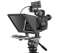 Desview - T12 Teleprompter - 12,5 inch - HD Glass - Liftable Teleprompter with Remote Control - For DSLR, Camcorders, iPad - Autocue