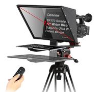 Desview - TP170 - Teleprompter Portable Pad 17 inch Tablets - Horizontal Vertical Prompting for DSLR Video Camera - Autocue