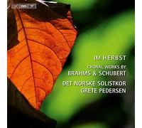 Det Norske Solistkor:Pedersen - Im Herbst: Choral Works By Brahms/ Schubert