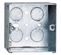 Deta 1 Gang 47mm Metal Back Box - DB167