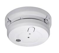 Deta 1163 Optical Smoke Alarm 240V with 9V Replaceable Battery Back Up (White)