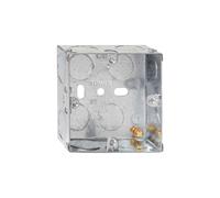 Deta DB164 1G 35mm Flush Metal Back Box