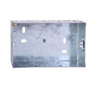 Deta DB165 2G 35mm Flush Metal Back Box
