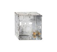 Deta DB167 1G 47mm Flush Metal Back Box