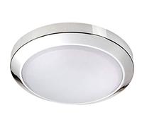 Deta L1021CH 'Stratus' Circular IP65 LED Bulkhead Light Fitting - Chrome 14 Watt