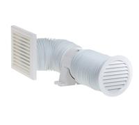 Deta Vimark 4640 4" 100mm Shower Fan Kit with Timer