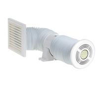Deta Vimark 4641 4" 100mm Shower Fan Kit with Timer and Light