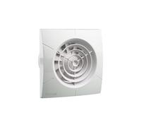 Manrose XF100H 4" 100mm Bathroom Extractor Fan With Humidistat & Timer - White