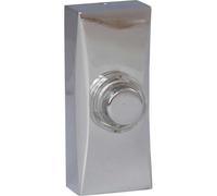 Deta Vimark Chrome Door Bell Push for Wired Chimes