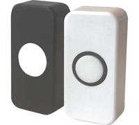 Deta C3506CH Wired Door Bell Push (Non Illuminated) - Polished Chrome