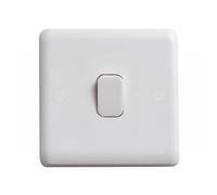 Deta Vimark Vc1202 Light Switch 1-Gang 1-Way Detvc1202
