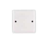 Deta Vimark VP1200 Pro White Moulded 1 Gang Blank Plate