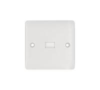 Deta Vimark VP1352 Pro White Moulded Single Master Telephone Outlet