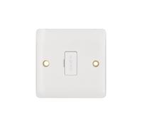 Deta Vimark VP1360 Pro White Moulded 13A Unswitched Spur