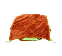 Detachable 3 Tier Ferret Hammock and Rest Area for Small Pets in Cages and Feeding Boxes (Green)