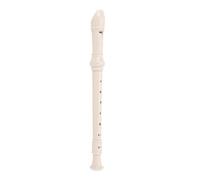 Detachable 8 Hole Soprano Recorder, Exquisite Craftsmanship, Professional German Style C Key RecorderABS Material with Protective Case for Beginners, Kids (White)