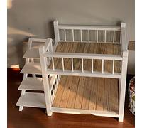 Detachable and Washable Four Seasons Pet Wooden Bed for Dogs and Cats - Durable and Easy to Clean - Suitable for Small,