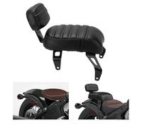 Detachable Backrest Pad Motorcycles Rear Passenger For Seat with Backrest Kits For Replacement For Scout For Bobber 2018-2021