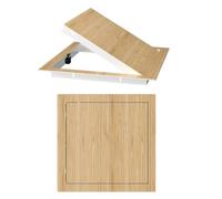 Detachable Ceiling Access Panel, Flush Mounted Attic Door for Plumbing Electrical Heating Access, Wood Grain Finish