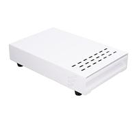 Detachable Coffee Knock Container Drawer, Stainless Steel Thickened Coffee Residue Powder Box Coffee Knock Box Drawer Pull Out Single Knock Box for Cafes Home Kitchens Offices Using (White)