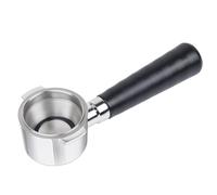 Detachable Coffee Machine Bottomless Portafilter Ergonomic Grip Single Hole Extract Coffee Fit for Delonghi ECP31.21
