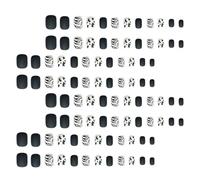 Detachable Coffin False Nails 48pcs 2 Box Plastic Ballerina Tips