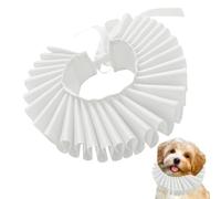 Detachable Collars for Dogs - 8.66x8.66x1.97in Dog Renaissance Elizabethan Ruff Collar | Ruffle Collar Cat | Dog Neck Elizabethan Renaissance Ruffle Collars | Pet Costume Neck Côllars