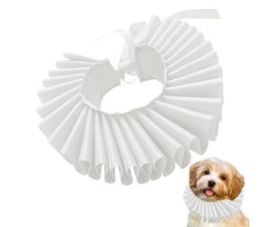 Detachable Collars for Dogs - 8.66x8.66x1.97in Dog Renaissance Elizabethan Ruff Collar | Ruffle Collar Cat | Dog Neck Elizabethan Renaissance Ruffle Collars | Pet Costume Neck Côllars