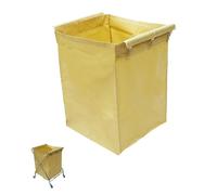 Detachable Commercial Grade Laundry Cart Liner Bag Durable Replacement for Foldable Trolley Cleaning & Service Carts Easy Hook Attachment Ideal Heavy Duty Use