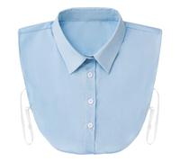 Detachable Dickey Collar Blouse for Women Fake Shirt Collar for Girl, 1 Pcs