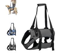 Detachable Dog Harness | Dog Lift Harness | Breathable & Adjustable | Walking Aid for Senior Dogs, Joint Injuries, Arthritis, and Paralysis (Gray, S)