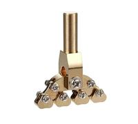 Detachable Fret Press Head Tool with Ergonomic Nonslip Base Repair Suitable for Hand Tools and Drill Presses Bass Fret