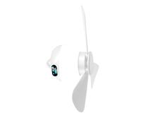 Detachable Hanging Fan With Light For Outdoor Tent Canopy Dormitory Cordless Camping Ceiling 6000mAh Multifunctional Ceiling Fan With Remote And Night Light