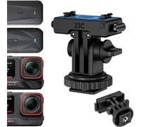 Detachable Insta 360 X5 Ace Pro 2 Magnetic Cold Shoe Mount,Quick Release Adapter Foldable Mount for Insta360 X5 & Ace Pro /Pro 2 /Ace,Magnet Adapter with Foldable Claw & 1/4"20 UNC for Tripod & Camera