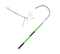 Detachable Insulated Rescue Hook,Hotstick Rescue Hook for Electrical Safety,Firefighting Emergency Pole,for Electric Shock Rescue(Green,200cm)