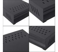 Detachable Knock Box Drawer for Espresso Machines | Detachable inner tray, easy rinse and dry, rust resistant steel, fits under machines, home cafe use