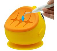 Detachable Large Capacity Suctioned Vinyl Weeding Scrap Collector,Weeding Vinyl Tool,Vinyl Collection Box Easy to Use Yellow