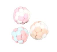 Detachable Macaron Fleece Sphere Easy Neat Promotes Pursuing and Play Puss Macaron Fleece Sphere