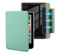 Detachable Magnetic Case for 6" Kobo Clara 2E 2022, Light Green | Magnetic Detachable, Auto Wake/Sleep, Clear PC Case, Soft TPU Edge, Lightweight, For Bookish Traveler