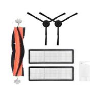 Detachable Main Brush Hepa Filter Side Brush Mop Cloth/Fit For Dreame Bot Z10 Pro/Fit For Dreame L10 Plus Vacuum Cleaner Sweeping Robot Set (Color : Light Grey)