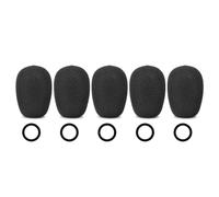 Detachable Mic Foam Filter Dense Sponge Layer Minimizes Distortions Windscreen for Aviation X A10 Online Meetings Gaming Sponge Ear Pad