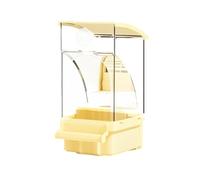 Detachable Parrots Feeder With Large Capacity Food Container Anti Spill Design Food Dispenser For Cockatiels Budgies Cockatiel Bird Feeder With Separation