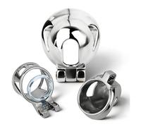 Detachable Penis Cages Male Chastity Cage Device Urethra Lock with Strap On Belt Base Rings Restraint Locking Ring(339A)