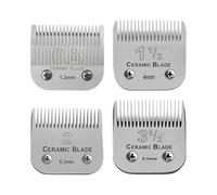 Detachable Pet Dog Cat Grooming Clipper Ceramic Blade Most,Compatible for Andis,Compatible for Oster,A5 KM10 Series Animals Clippers(000)