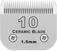 Detachable Pet Dog Clipper Blades, Compatible with Size-10 (1.5mm), Most Oster A5, KM Series Clippers,Made of Stainless Steel Blade 1Pack