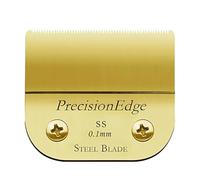 Detachable Pet Dog Clipper Ceramic Blades Set,Compatible for Andis,Compatible for Oster,A5,KM10 Series Clippers Easy Clean(SS(0.1mm))