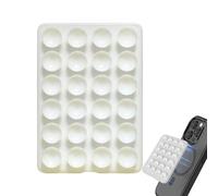 Detachable Phone Suction Grip, Flexible Silicone Holder with Portable Stand, Removable Mount for Hands-Free Viewing, Selfie Video Recording Filming Watching Accessory for Shower Gym Home Office Travel