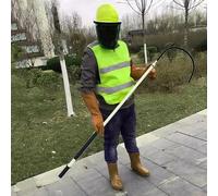 Detachable Rescue Pole 1.0-3m for Firefighters & Electricians, Insulated Hook for High-Voltage Emergencies, Non-Slip Handle, Load Capacity 100kg