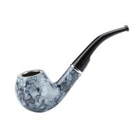 Detachable Resin Smoking Tobacco Pipe Premium Quality Tobacco Pipe for Man （Blue）
