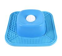Detachable Rolling Treat Ball Dog Lick Mat, Non-Slip Spill-Proof Pad for Dogs & Cats, Slow Feeder Puzzle Supports Digestive Care for Wet Food, Supplements, Post-Surgery Nutrition, Peanut Butter Yogurt